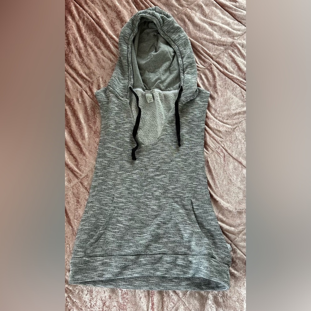 Forever 21 Sleeveless Hoodie